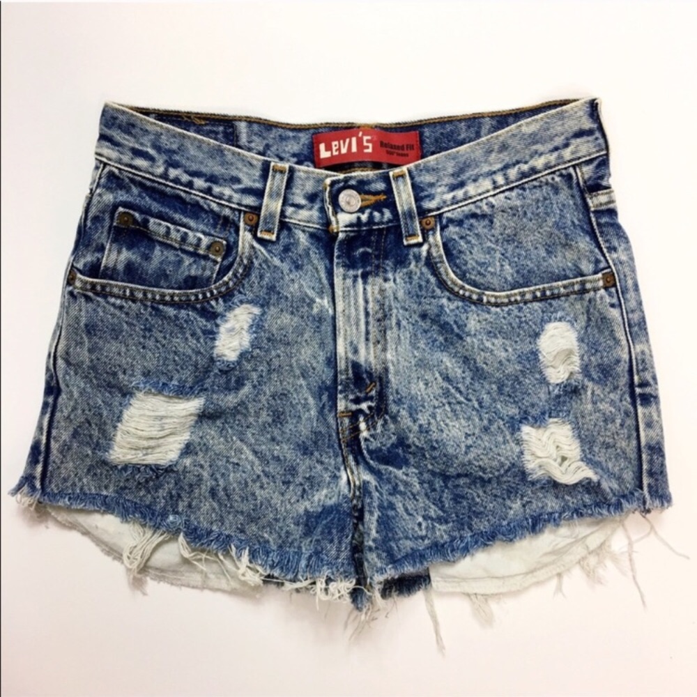 Vintage Levi's Hi-Rise Denim Shorts